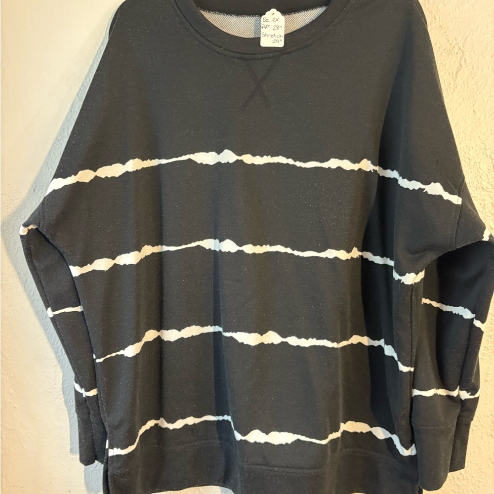 Striped Black and White Sweater #4